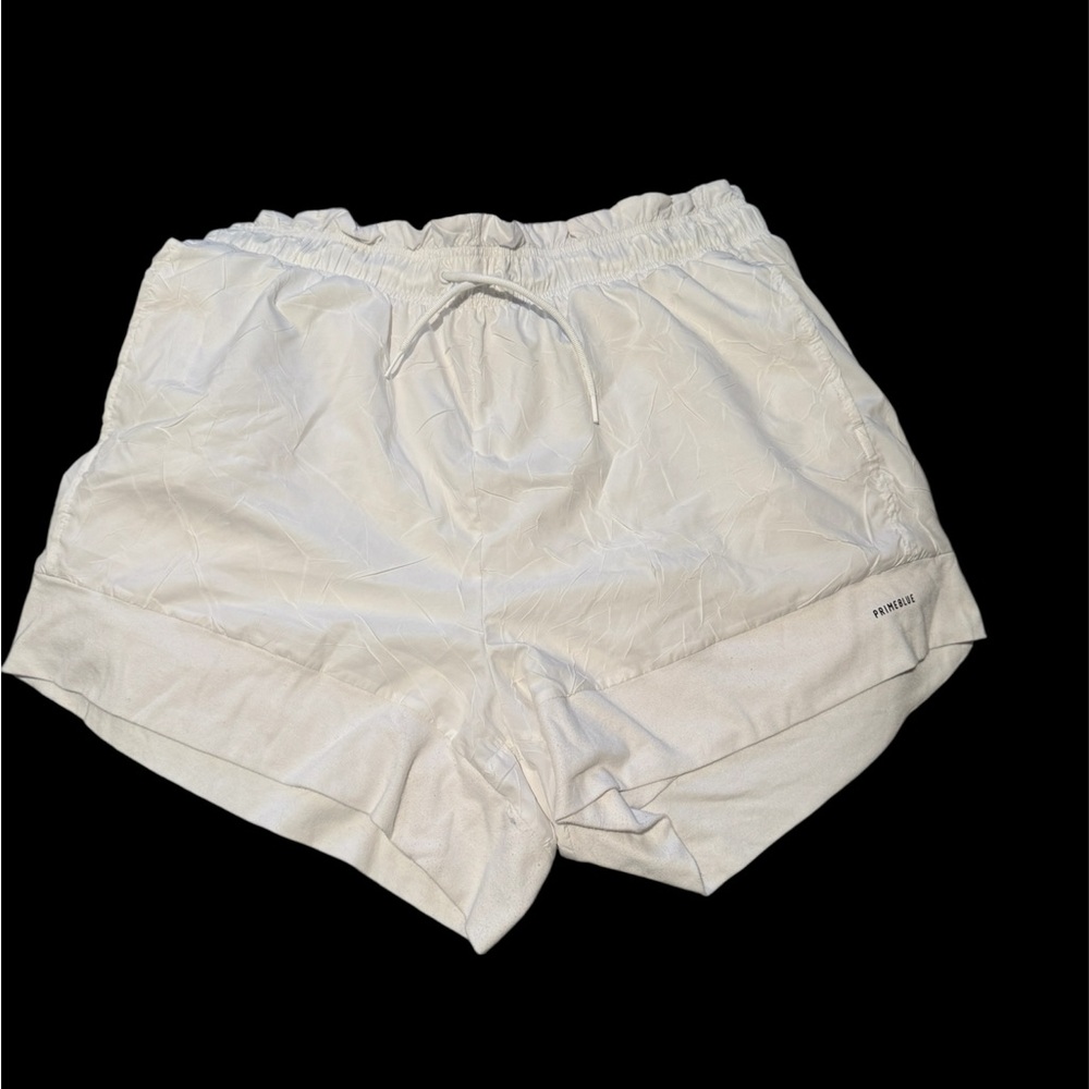 Adidas Women's White Athletic Shorts